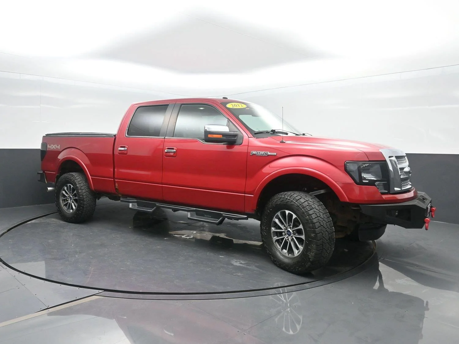 Used 2012 Red Candy Metallic Tinted Clearcoat Ford Lariat image 4