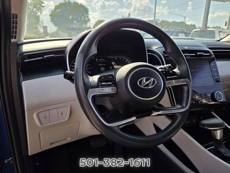 Used 2022 Intense Blue HYUNDAI SEL AWD image 11