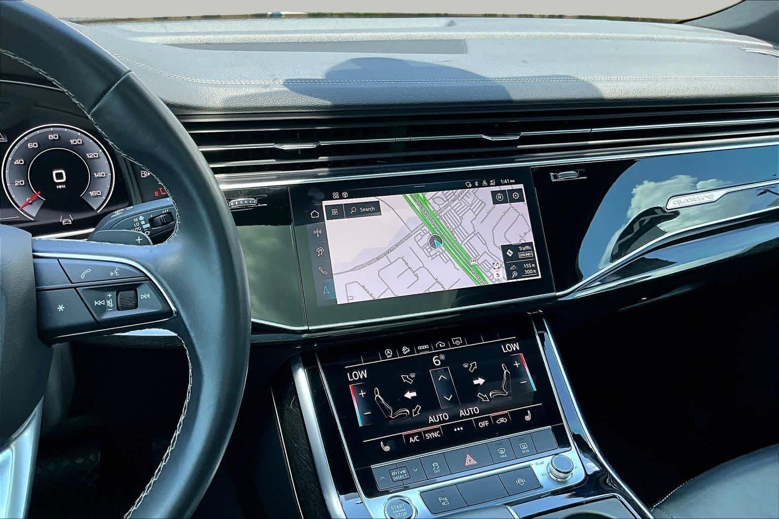 Used 2025 Glacier White Metallic Audi Premium image 7