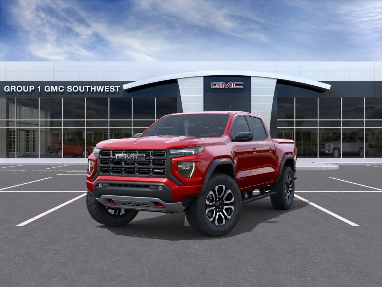 New 2026 Volcanic Red Tintcoat GMC AT4 image 8