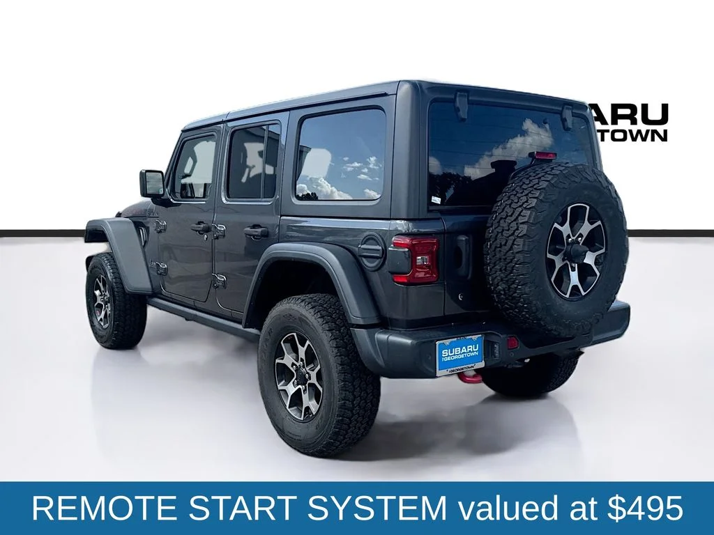 Used 2019 Gray Jeep Unlimited Rubicon image 6