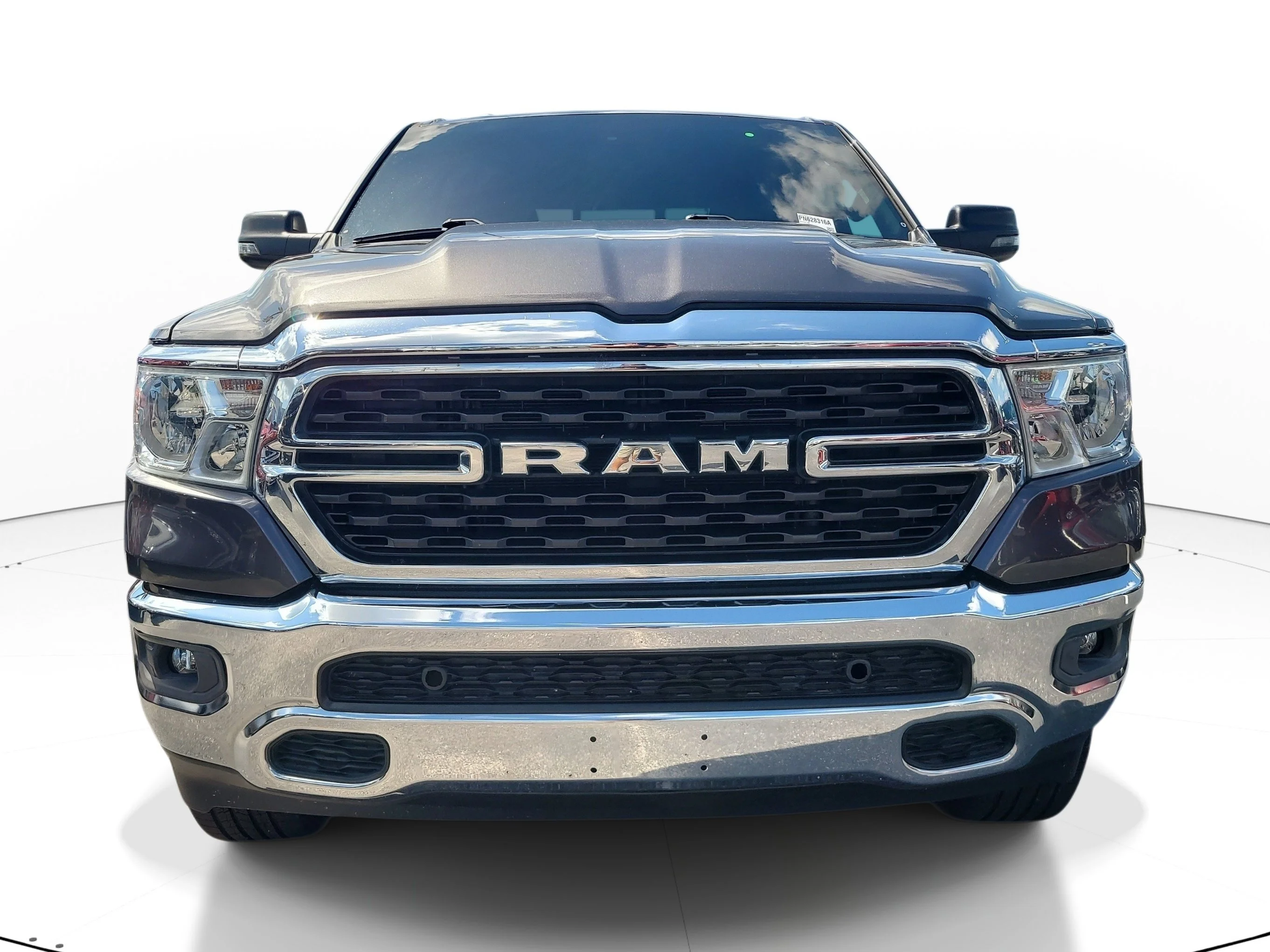 Used 2023 Granite Crystal Metallic Clearcoat Ram Big Horn image 2