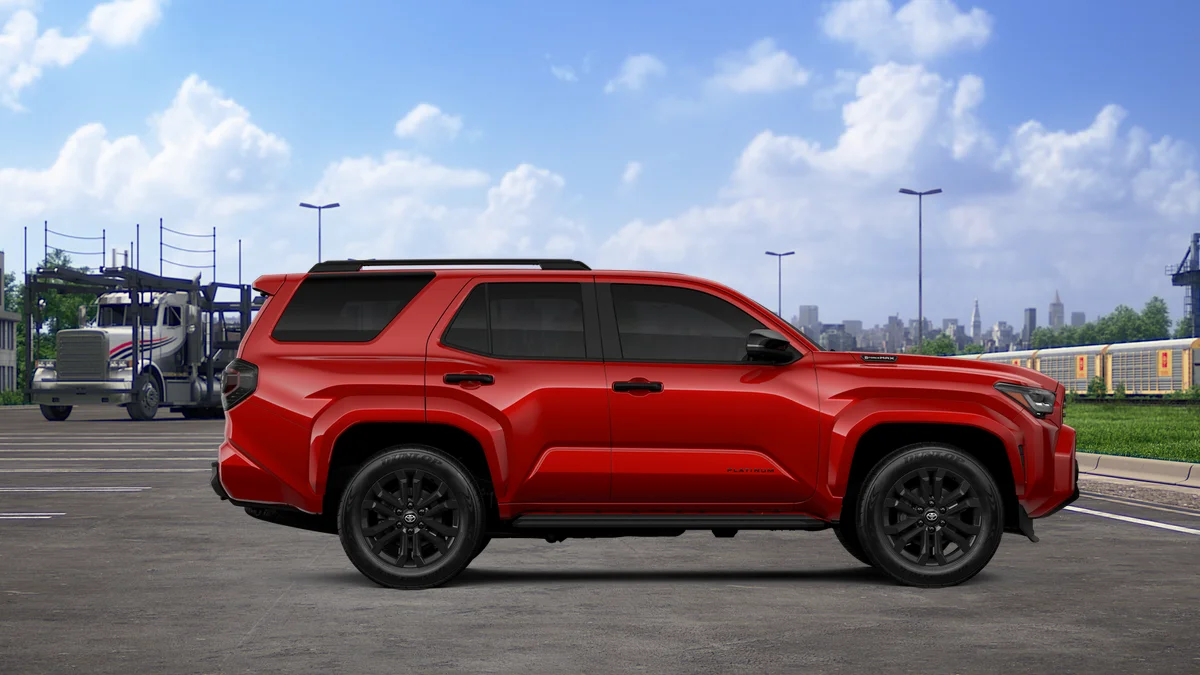 New 2026 Supersonic Red <sup>1</sup> Toyota 4Runner Platinum image 14