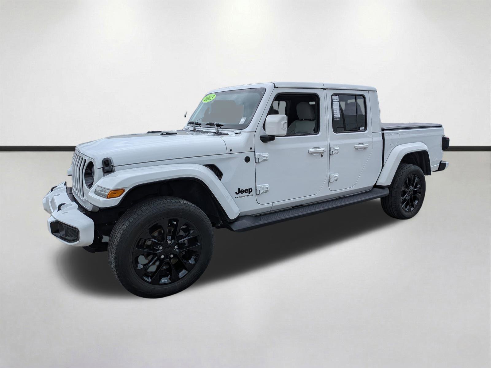 Used 2023 Bright White Clearcoat Jeep High Altitude image 8