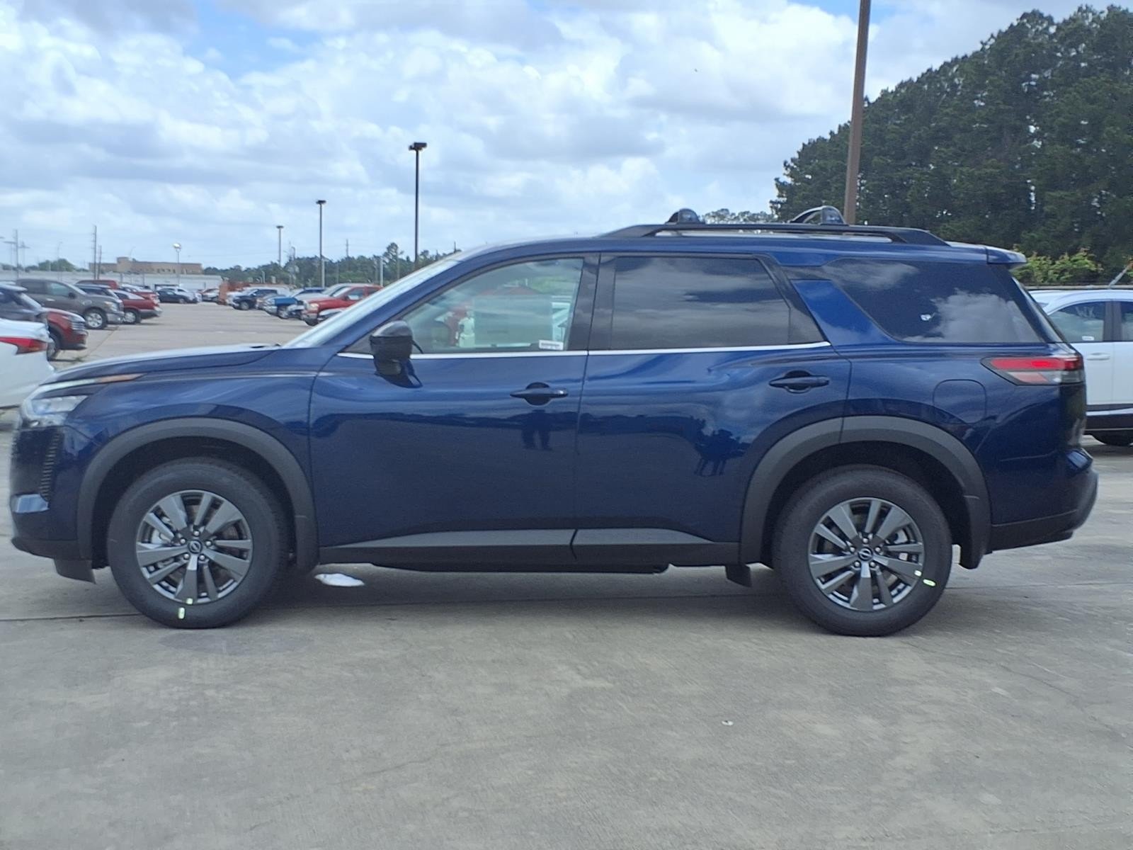 2026 Nissan Pathfinder SV Blue at Robbins Nissan