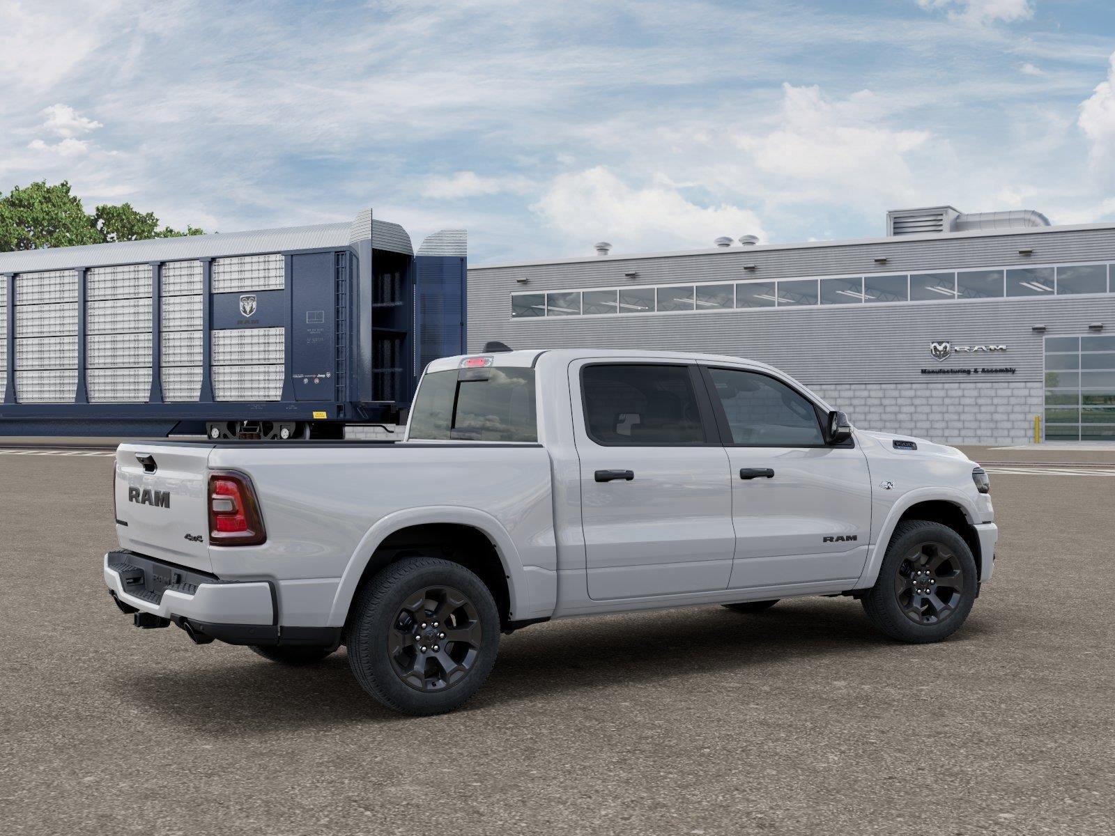 New 2026 Bright White Clearcoat RAM Big Horn image 4