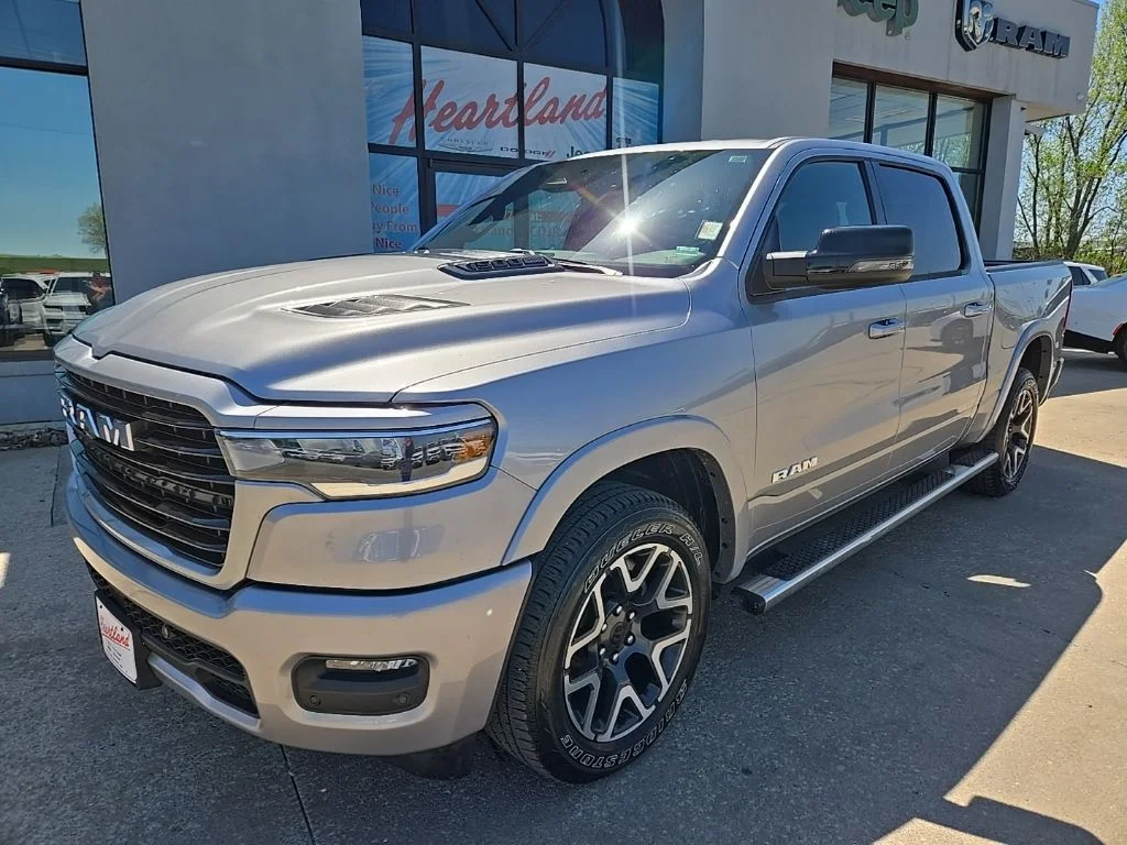Used 2025 RAM Ram 1500 Pickup Laramie with VIN 1C6SRFJP4SN530059 for sale in Kansas City