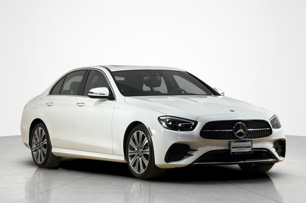 Certified Used 2023 Polar White Mercedes-Benz E 350 image 7