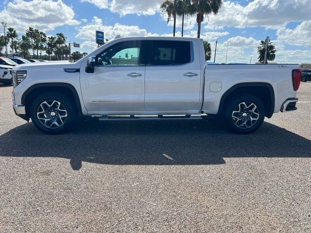 Used 2024 White Frost Tricoat GMC SLT image 4