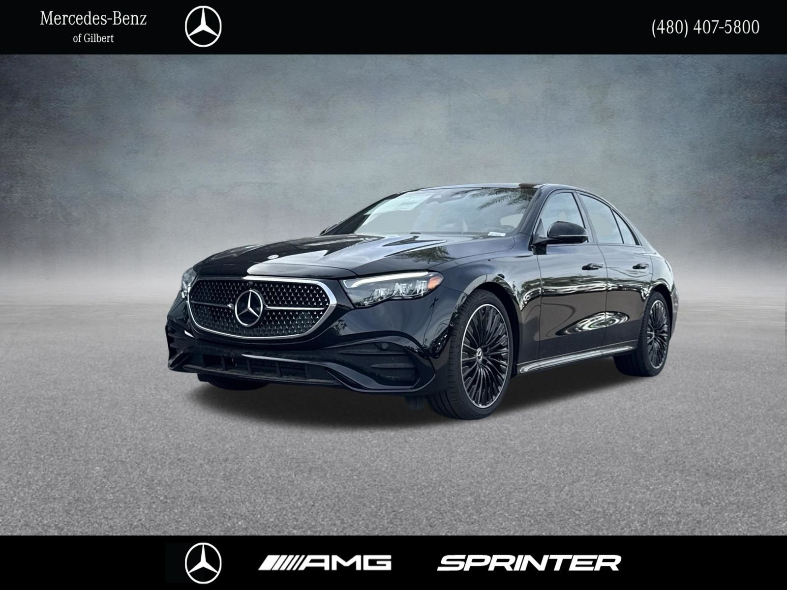 New 2027 Obsidian Black Metallic Mercedes-Benz E 350 image 1