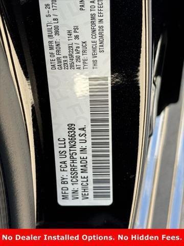 New 2026 Diamond Black Crystal Pearlcoat RAM Limited image 20