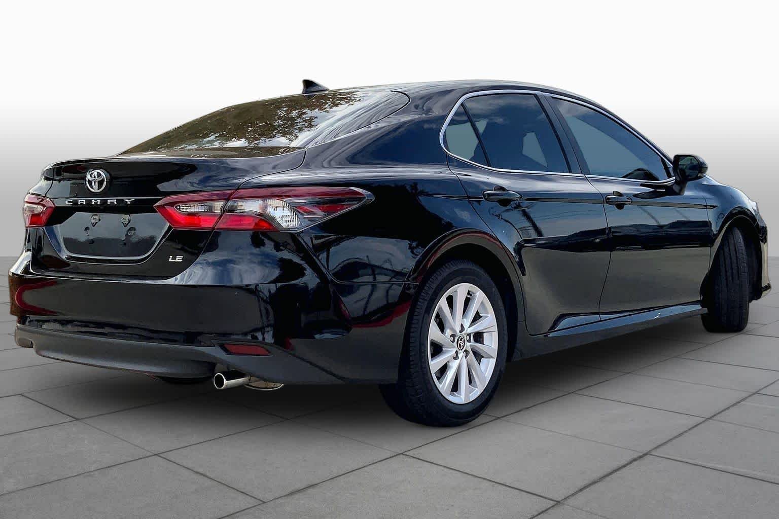 Used 2024 Midnight Black Metallic Toyota LE image 12