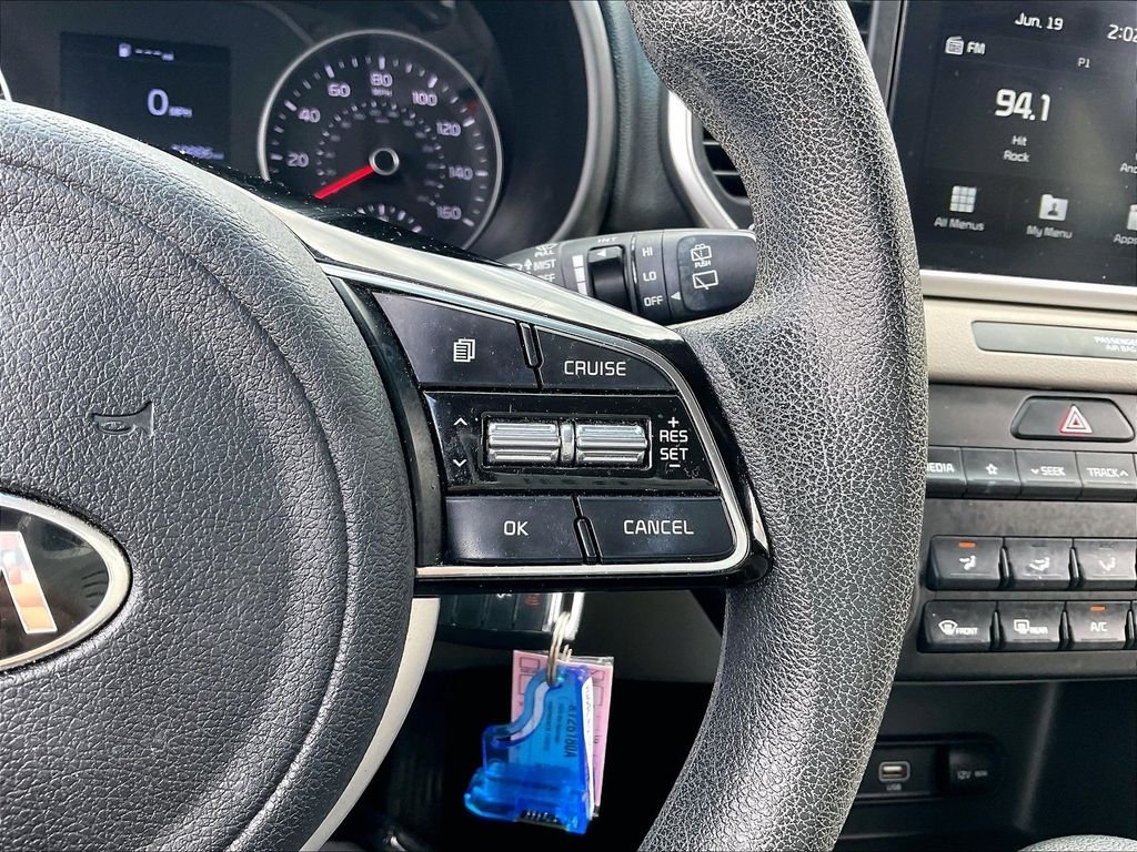 Used 2020 Black Cherry Pearl Kia LX image 22