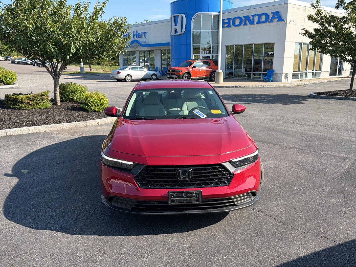 Used 2023 Radiant Red Metallic Honda LX image 2