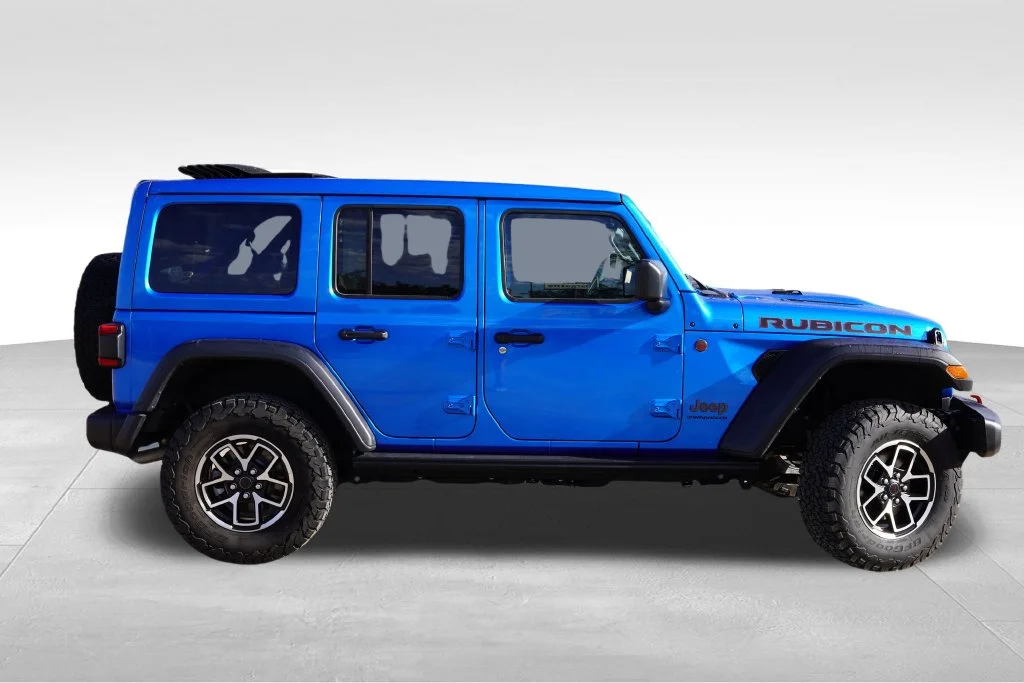 Certified Used 2024 Blue Jeep Rubicon image 4