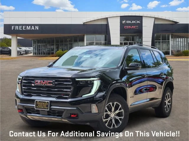 New 2026 GMC Acadia AT4
