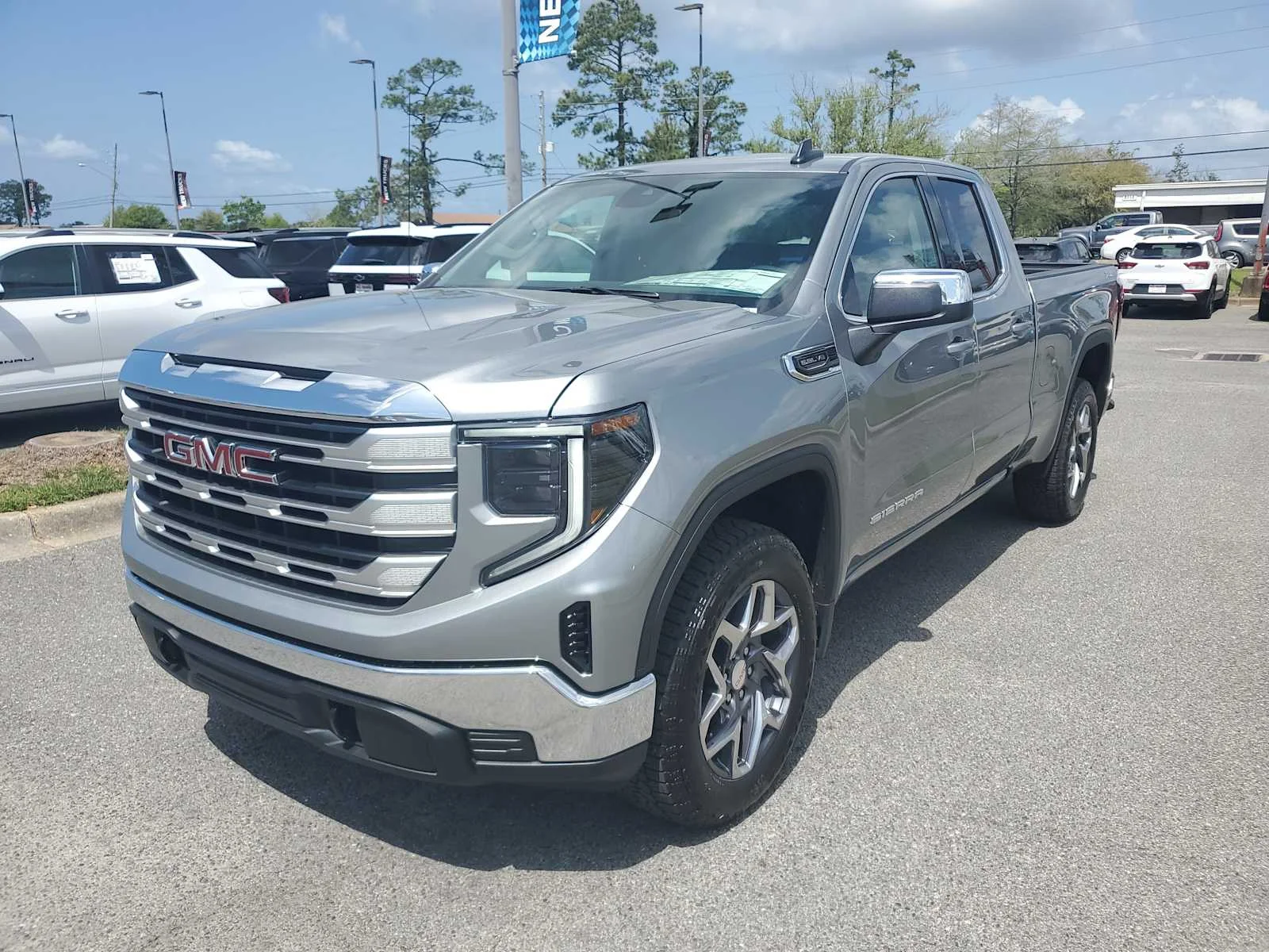 New 2026 Sterling Metallic GMC SLE image 1