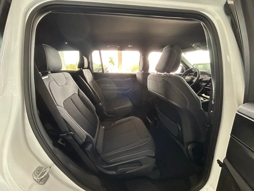 Used 2025 Bright White Clearcoat Jeep Laredo image 37