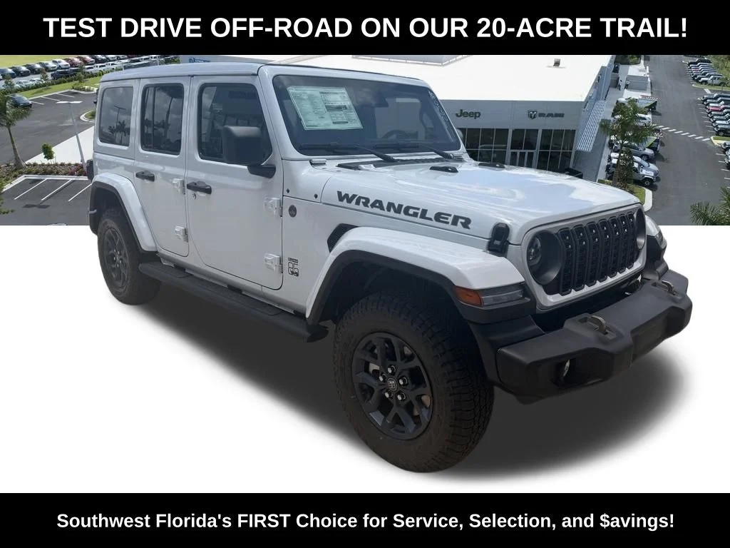 New 2026 Bright White Clear-Coat Exterior Paint Jeep 85th Anniversary Edition image 2
