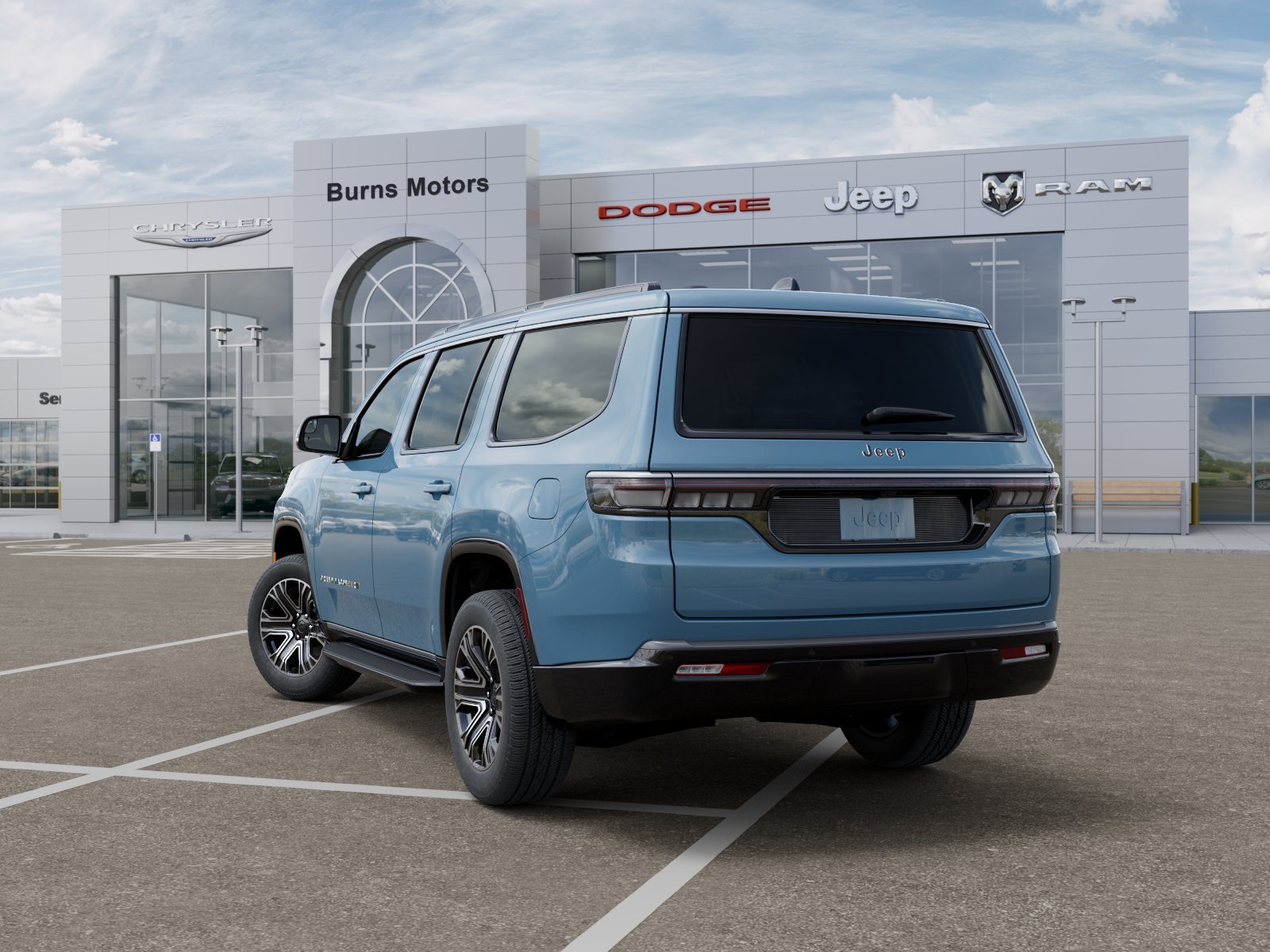 New 2026 Steel Blue Exterior Paint Jeep 4x2 image 29