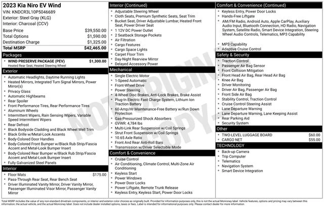 Used 2023 Gray Kia Wind image 31