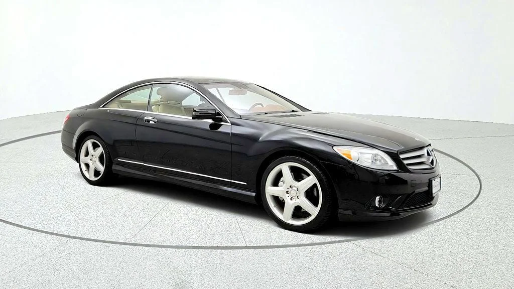 Used 2010 Black Mercedes-Benz 2dr Coupe CL 550 4MATIC w/ AMG® Styling, 20