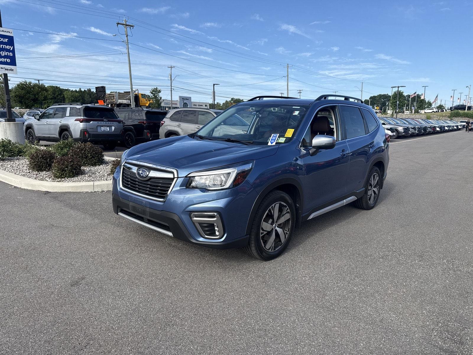 Used 2020 Horizon Blue Pearl Subaru Touring image 6