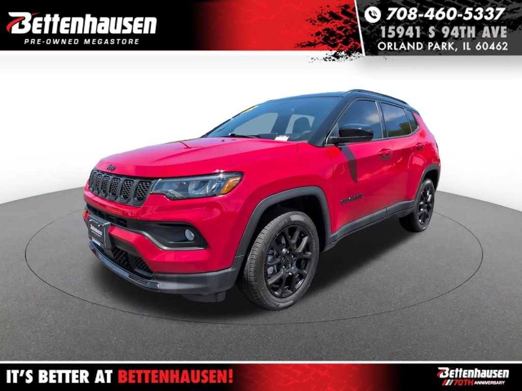 Certified Used 2023 Red Jeep Latitude image 12