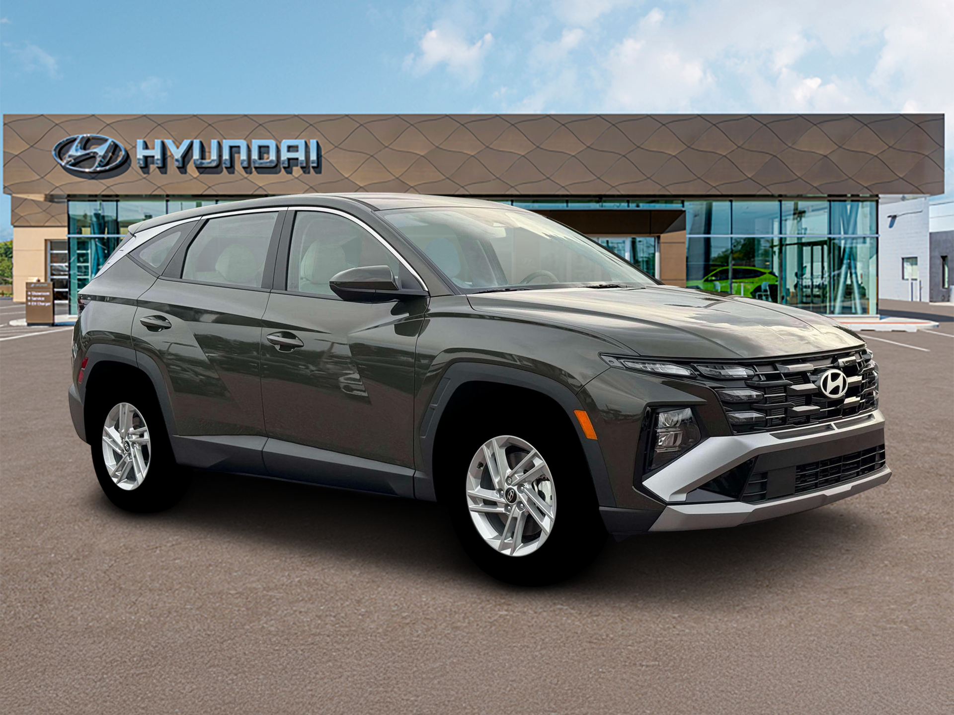 New 2026 Green Hyundai SE FWD image 10
