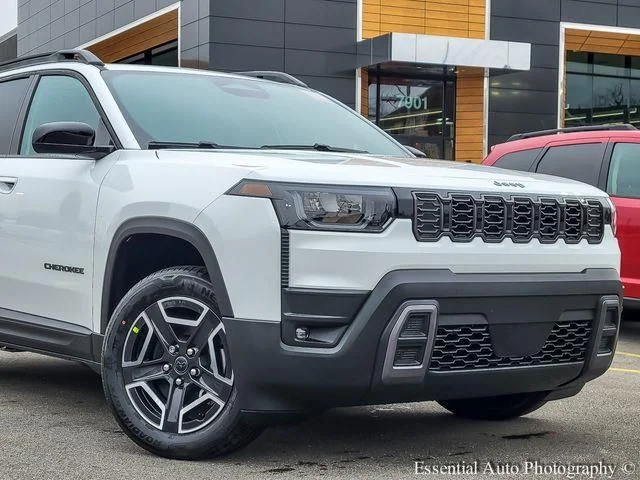 New 2026 Bright White Clearcoat Jeep Laredo image 2
