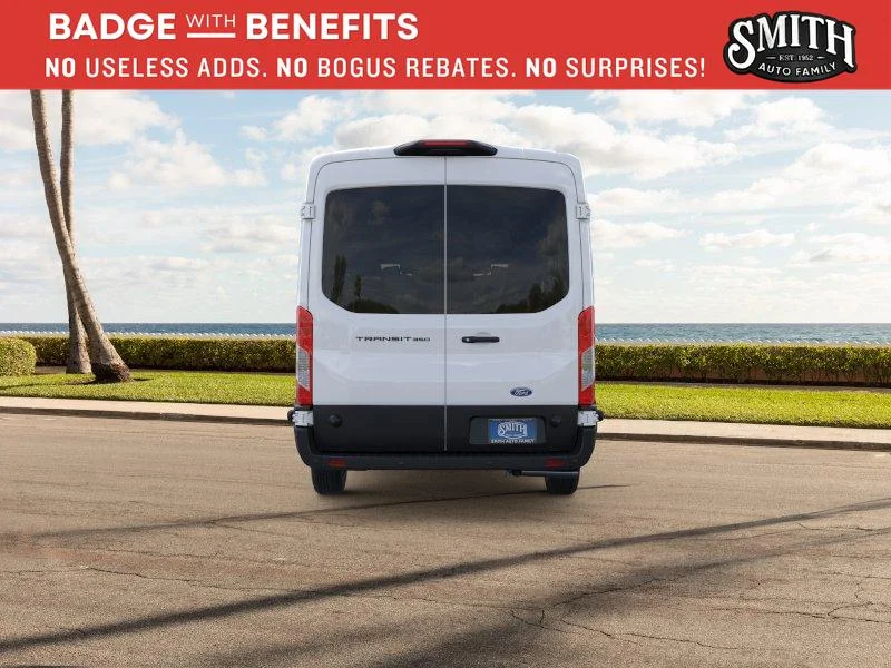 New 2026 Oxford White Ford Passenger Van XL image 6