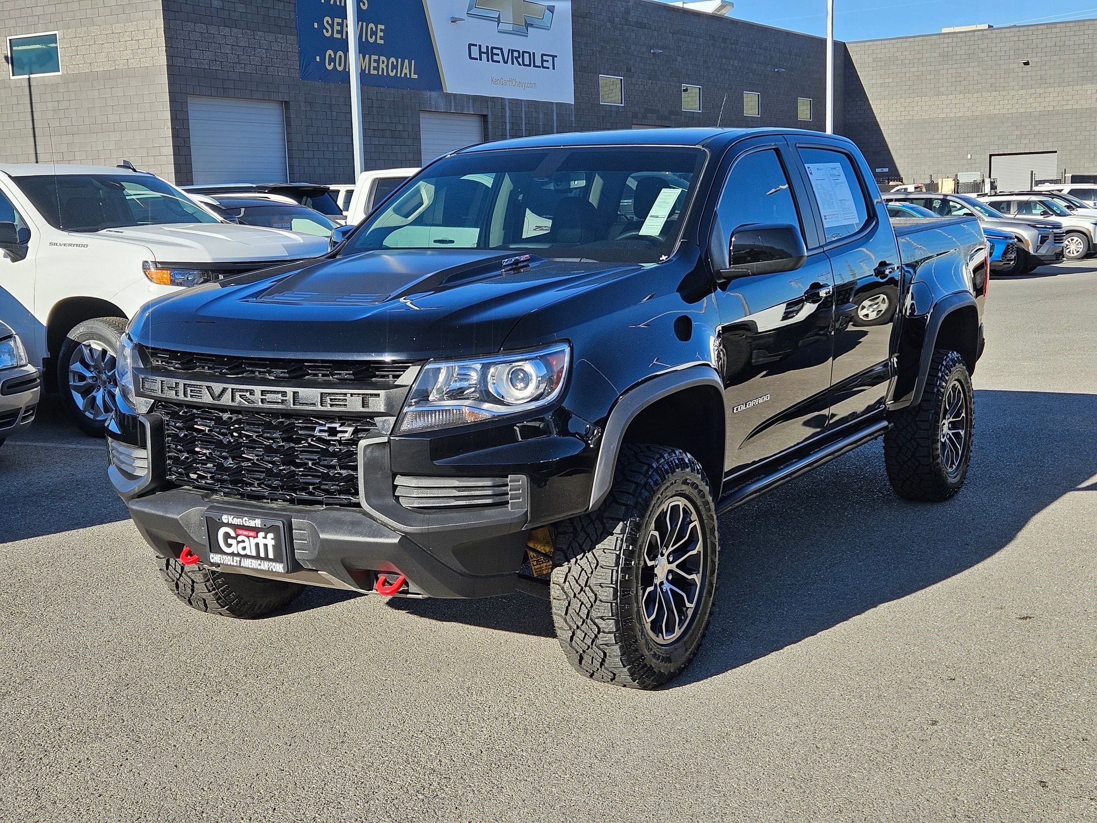 Used 2022 Black Chevrolet 4WD ZR2 image 7