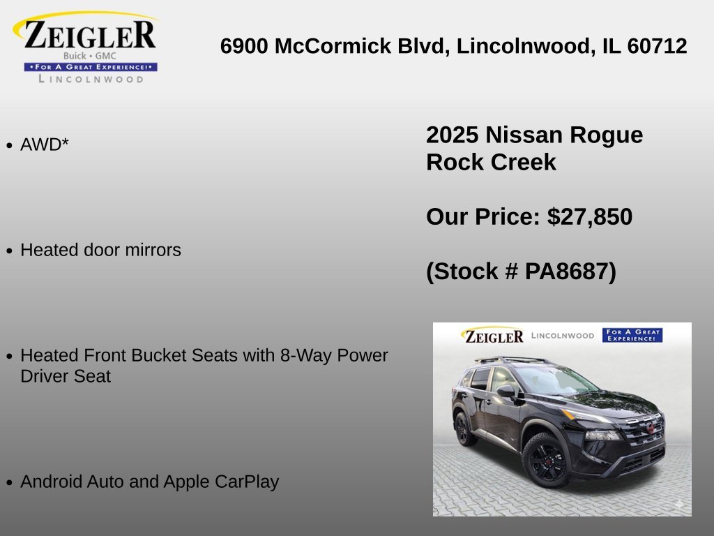 2025 Nissan Rogue Rock Creek - Photo 6