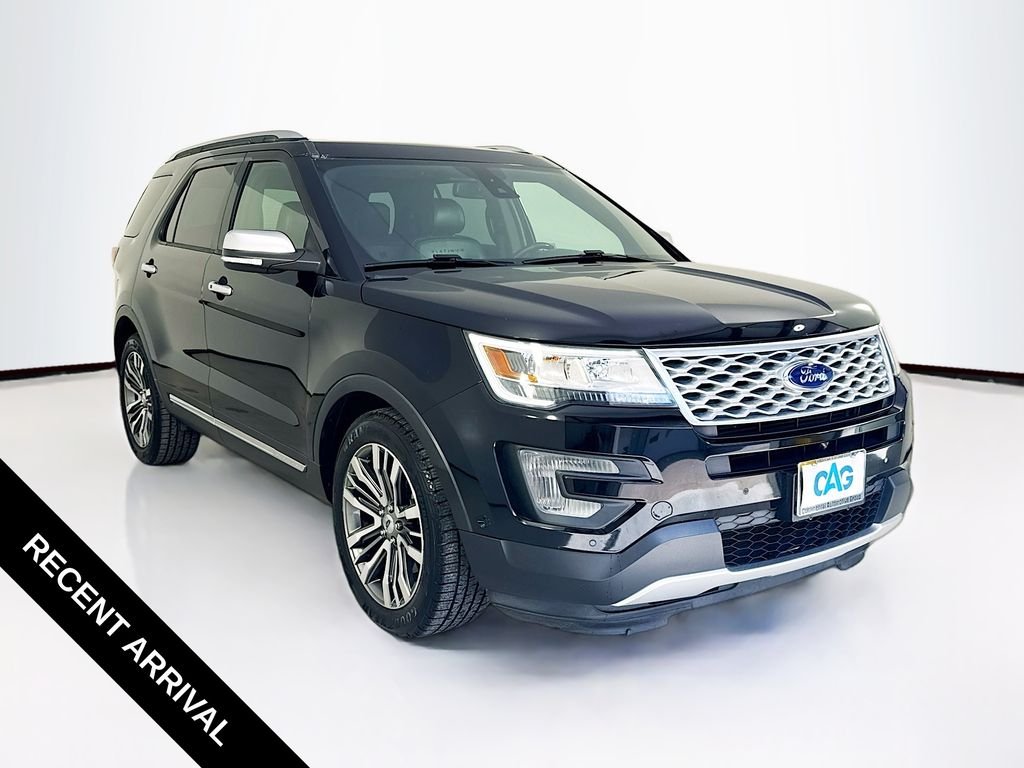 Used 2017 Shadow Black Ford Platinum image 1
