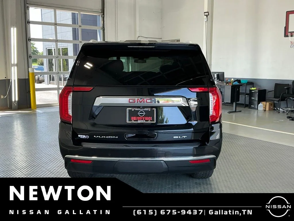 Used 2021 Onyx Black GMC SLT image 5