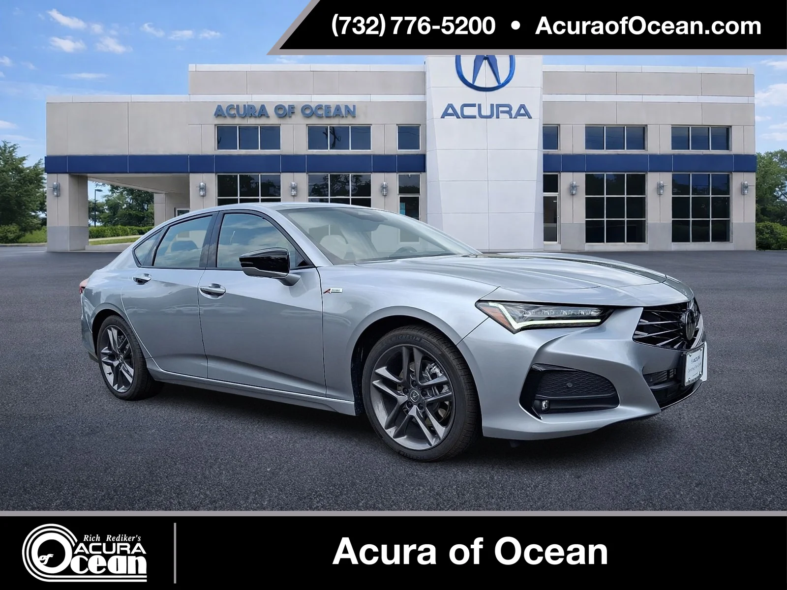 Certified Used 2025 Lunar Silver Metallic Acura SH-AWD A-SPEC image 1
