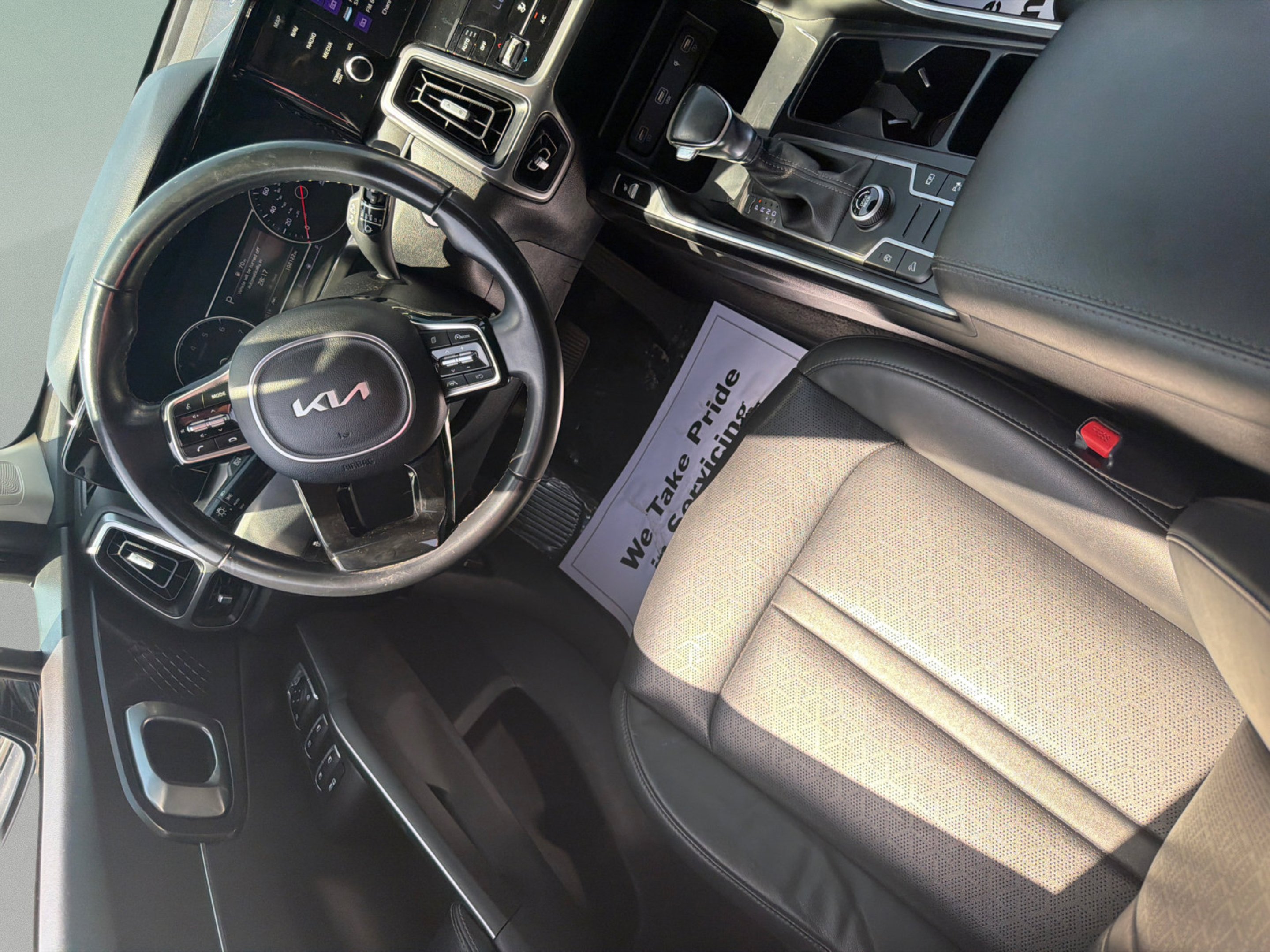 Used 2023 Ebony Black Kia S image 14