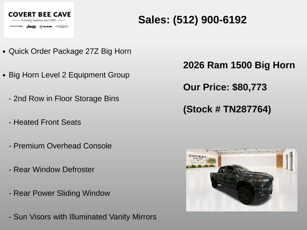 New 2026 Forged Blue Metallic Exterior Paint RAM Big Horn/Lone Star image 7