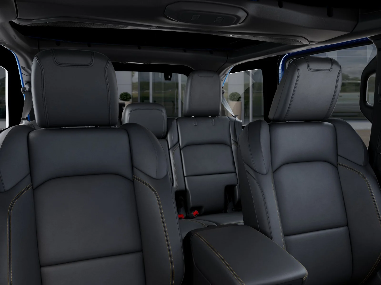 New 2026 Hydro Blue Pearl-Coat Exterior Paint Jeep Sahara image 49