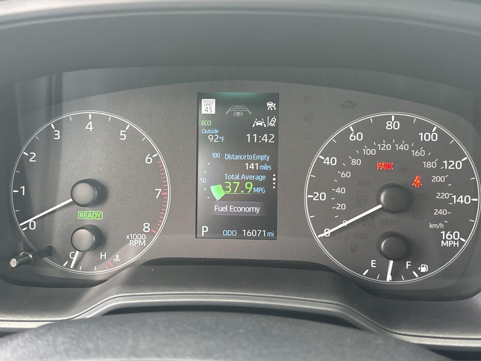 Used 2025 Sonic Silver Toyota Hybrid SE image 12