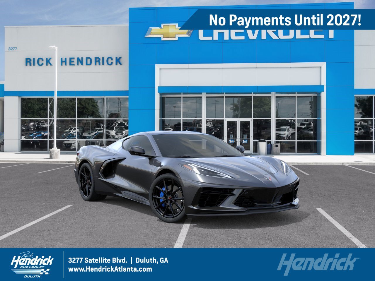 New 2027 Pitch Gray Metallic Chevrolet 3LT image 1