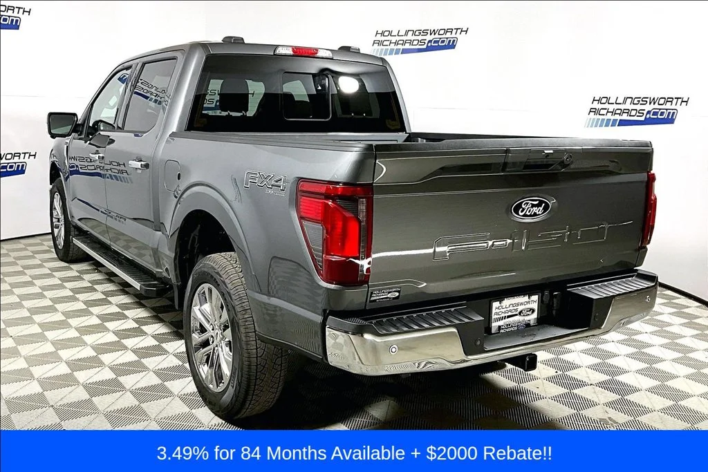 New 2026 Carbonized Gray Metallic Ford XLT image 3