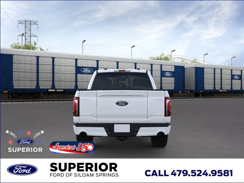 New 2026 Star White Metallic Tri-Coat Ford LARIAT image 5