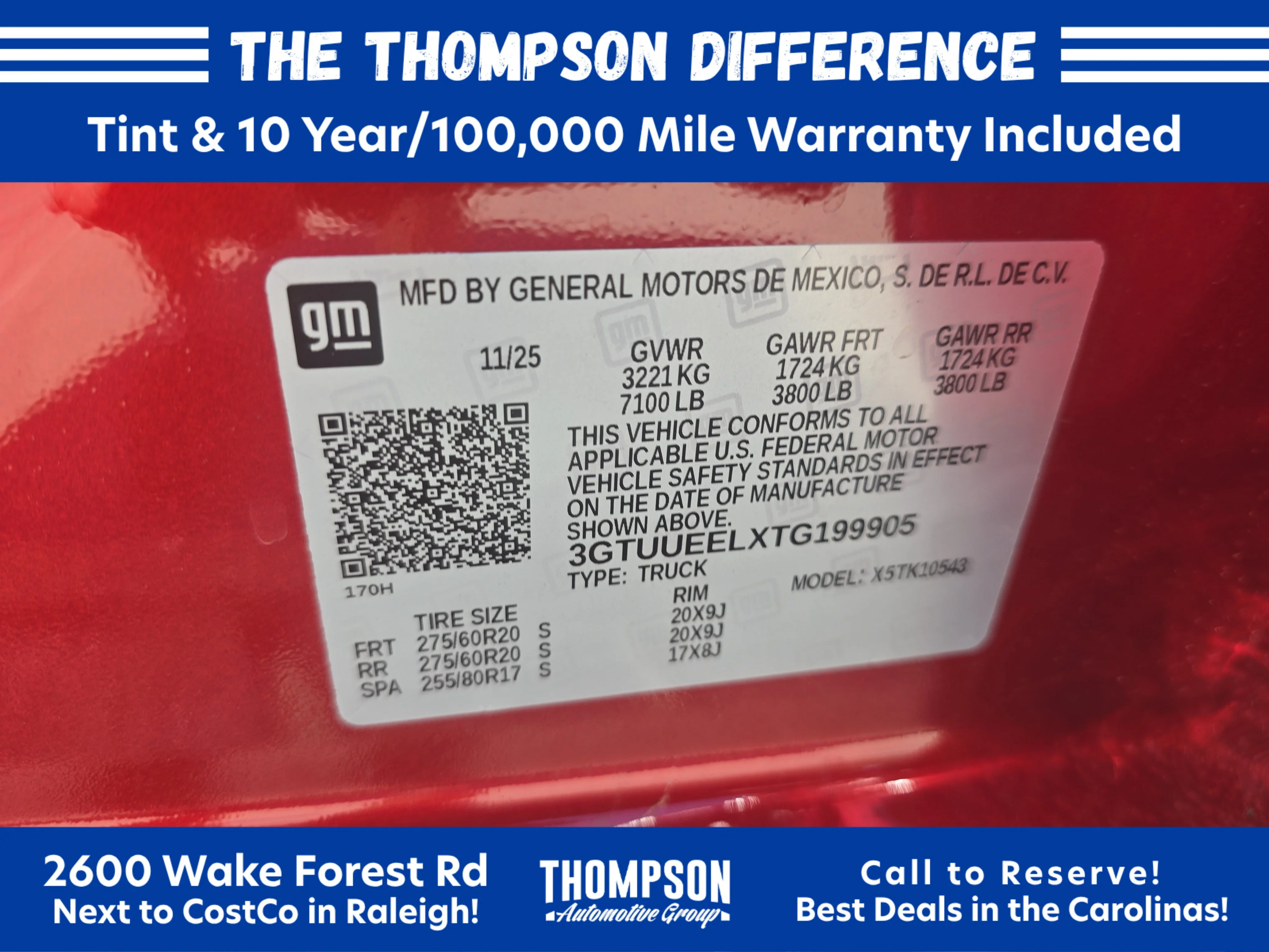 New 2026 Volcanic Red Tintcoat GMC AT4 image 36