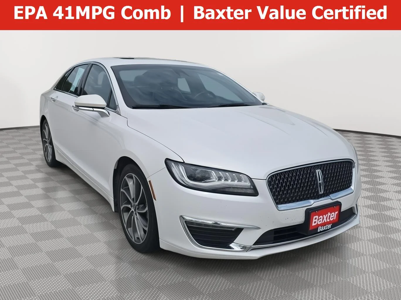 Certified Used 2019 WHITE Lincoln Hybrid Reserve I image 1