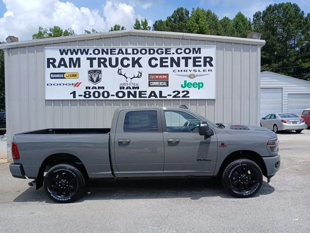 New 2026 Ceramic Gray Clear-Coat Exterior Paint RAM Laramie image 2