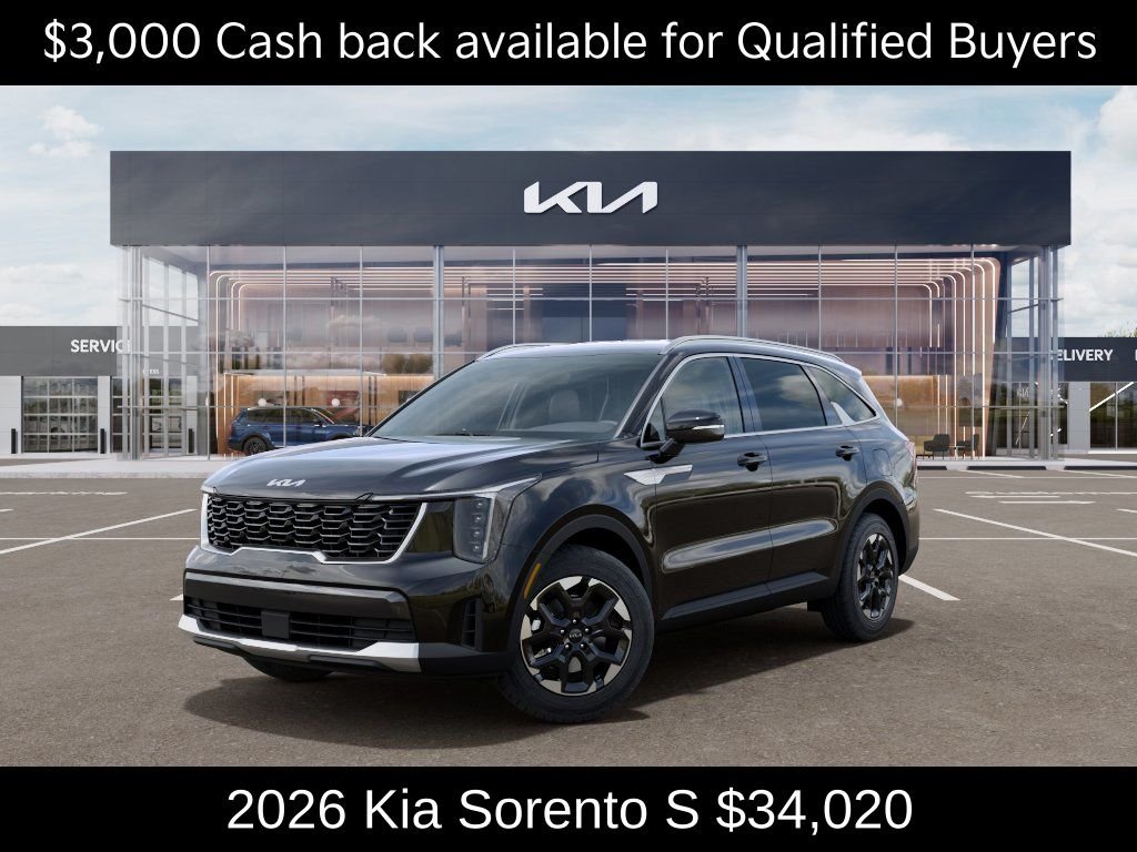 New 2026 Ebony Black Kia S image 2