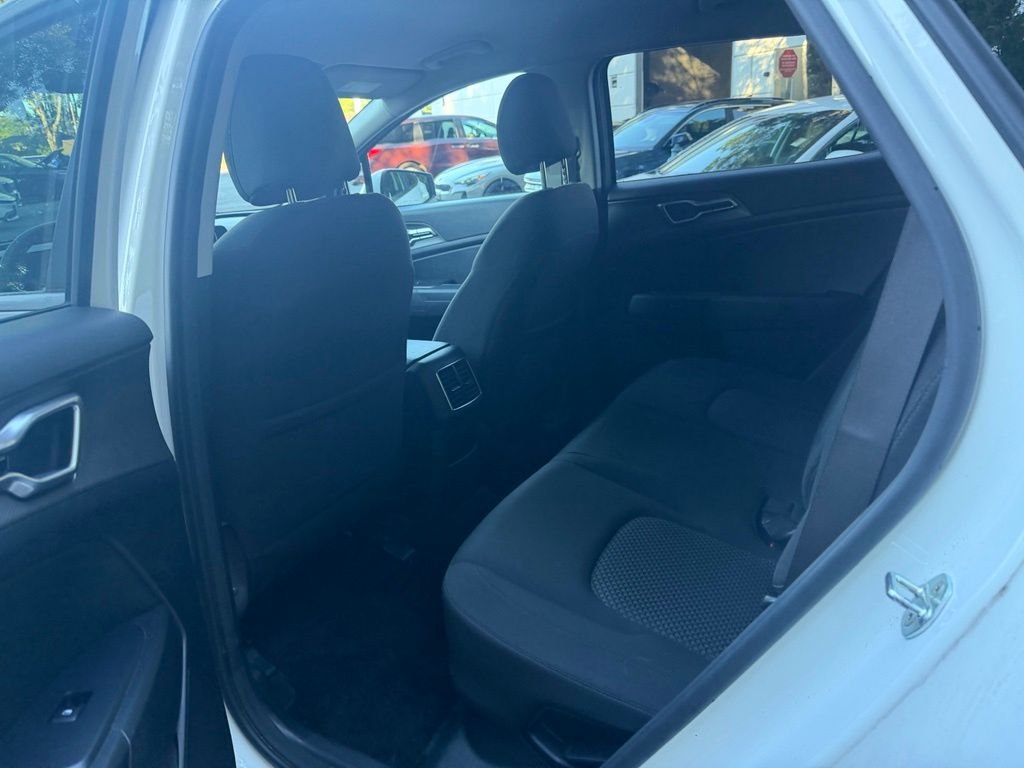 Used 2023 Snow White Pearl Kia LX image 16
