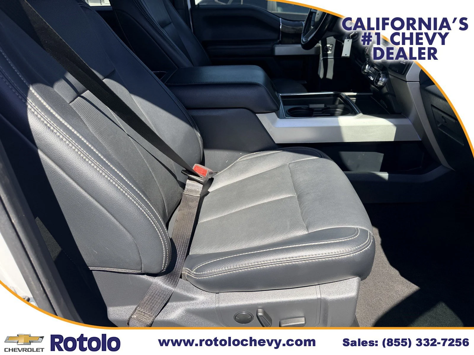 Used 2022 OXFORD WHITE Ford LARIAT image 8