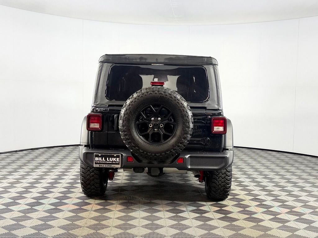 Certified Used 2025 Black Jeep Willys image 8